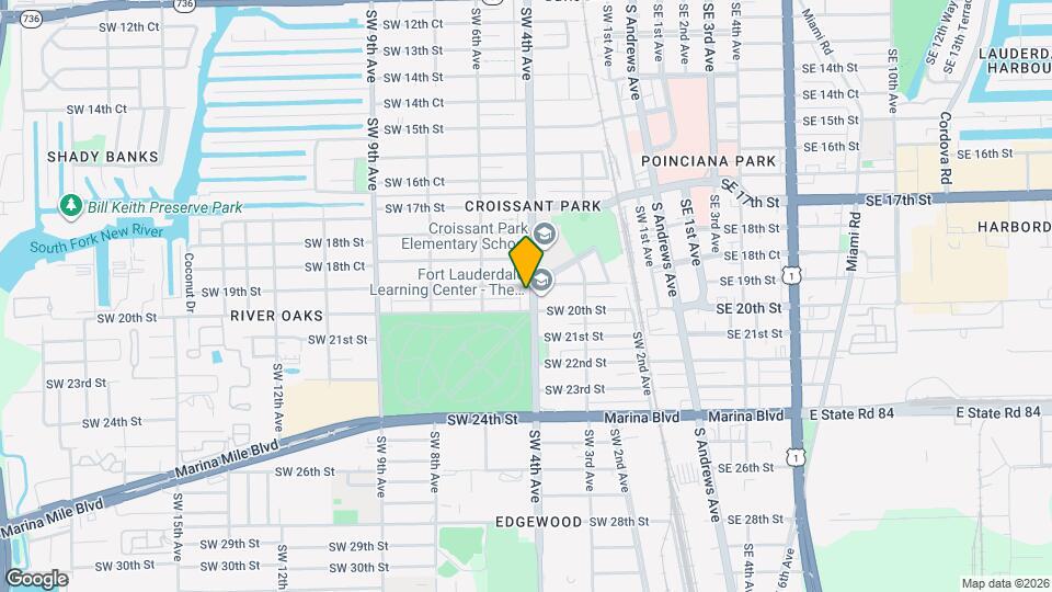 1911 SW 4th Ave Map and Location Details