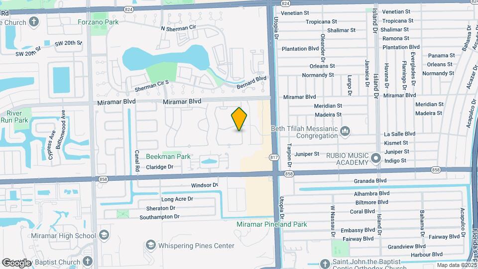 2766 SW 82nd Ave Map and Location Details