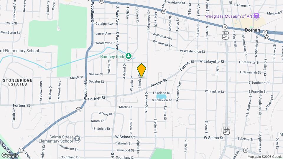 701 Langley Dr Map and Location Details