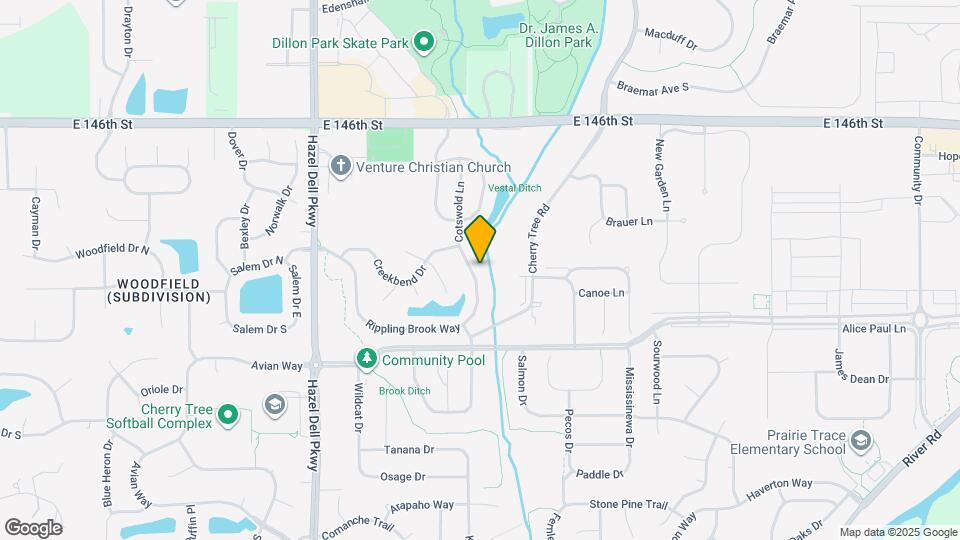 5391 Ripplingbrook Way Mapa y Detalles de la Ubicación