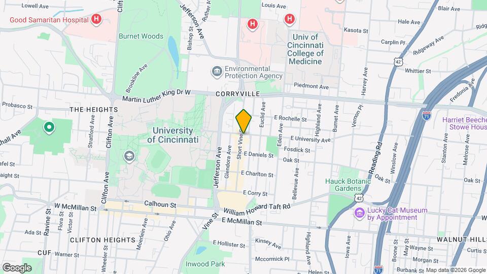 5 E University Ave Mapa y Detalles de la Ubicación