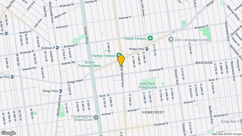2094 Coney Island Ave Map and Location Details