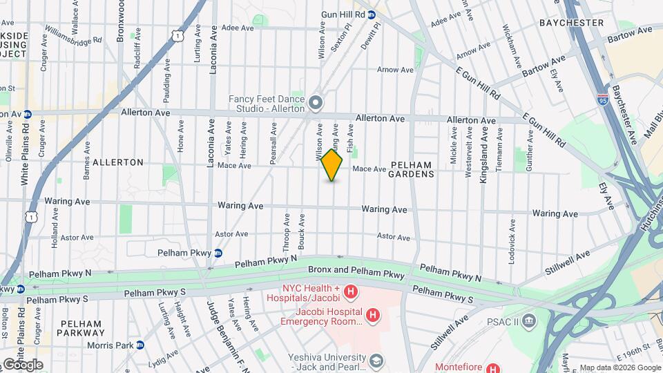 2433 Young Ave Map and Location Details