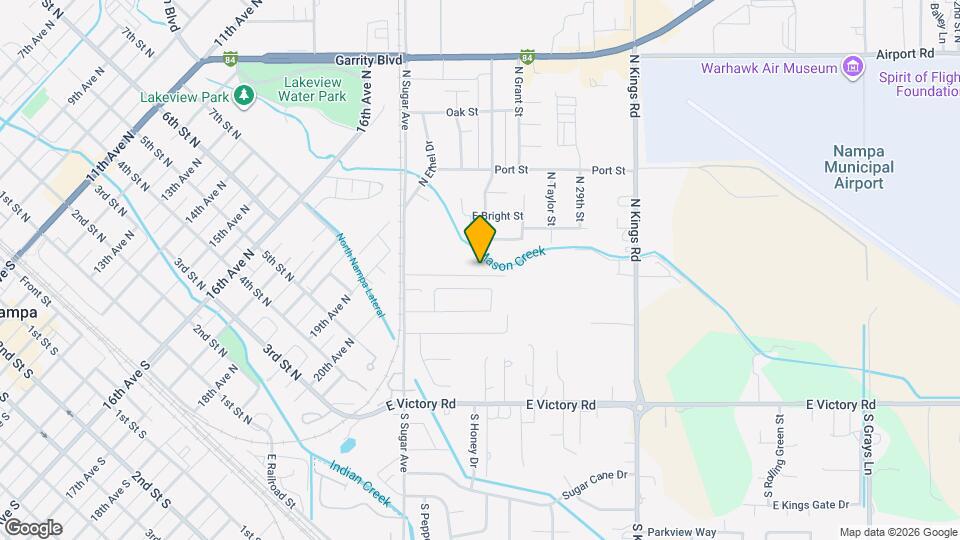 2576 E Hidden Crk St Map and Location Details