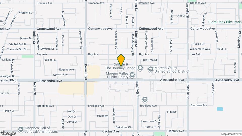 13891 Moreno Rose Pl Map and Location Details