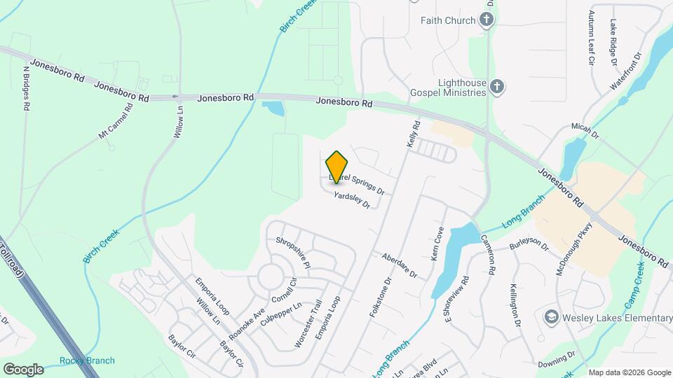 234 Yardsley Dr Mapa y Detalles de la Ubicación