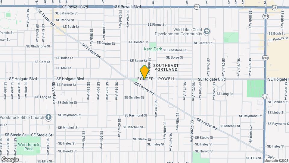 4537 SE 65th Ave, Unit 6 Map and Location Details