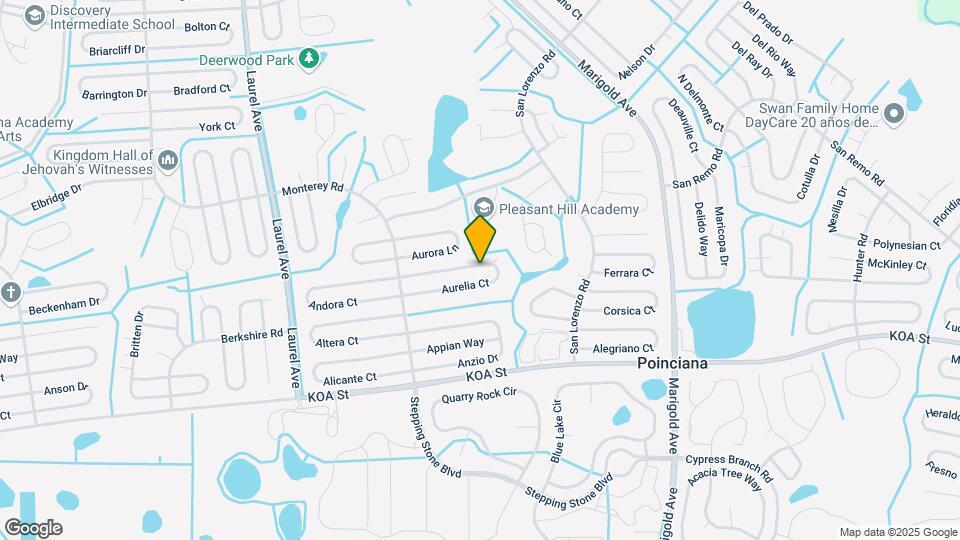 132 Aurelia Ct Map and Location Details