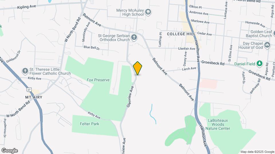 5642 Glenview Ave Map and Location Details