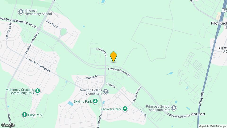 8001 Beacon Knob Way Map and Location Details