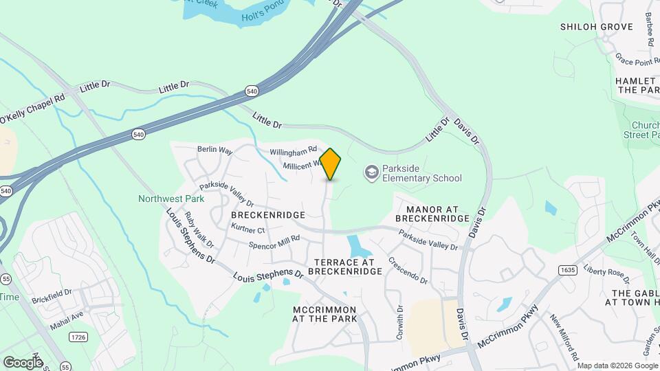 308 Willingham Rd Map and Location Details