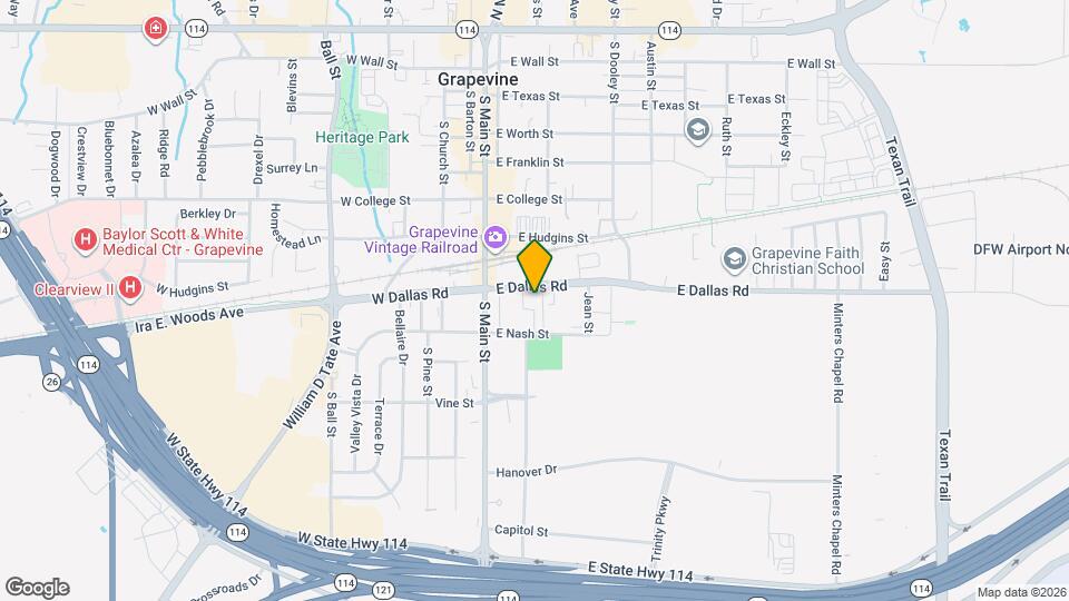218 E Dallas Rd Map and Location Details