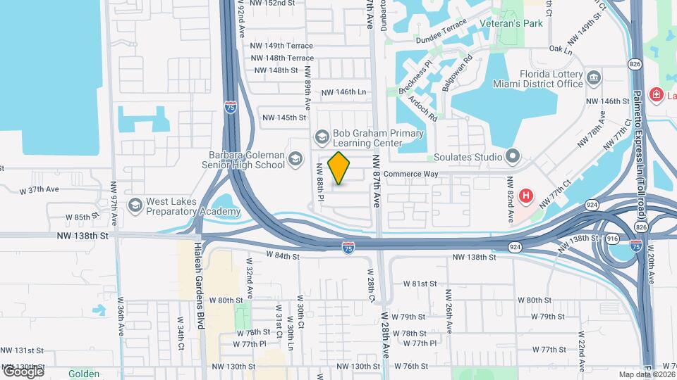 8793 NW 140th Ln Map and Location Details