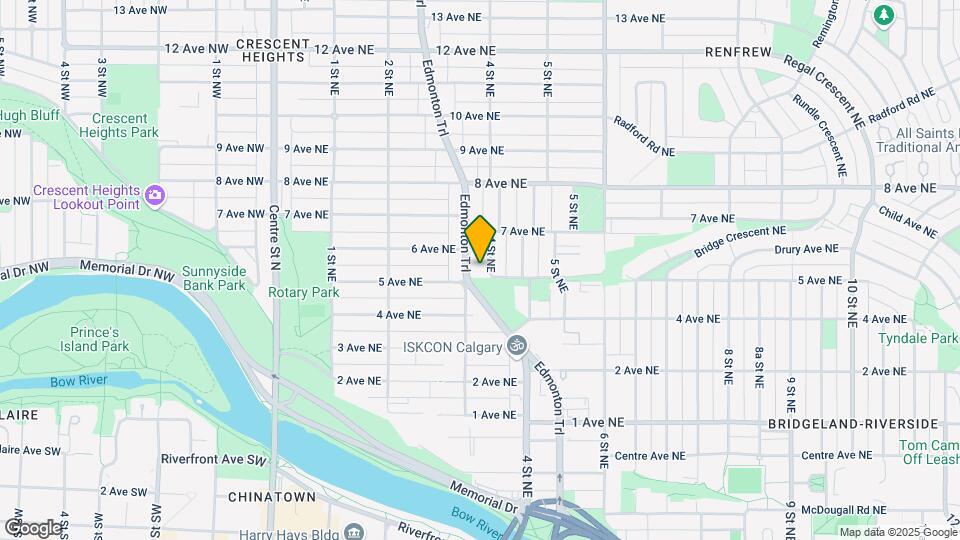 707 4th St NE Map and Location Details