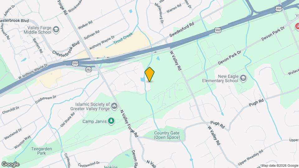 521 Old Forge Crossing Map and Location Details