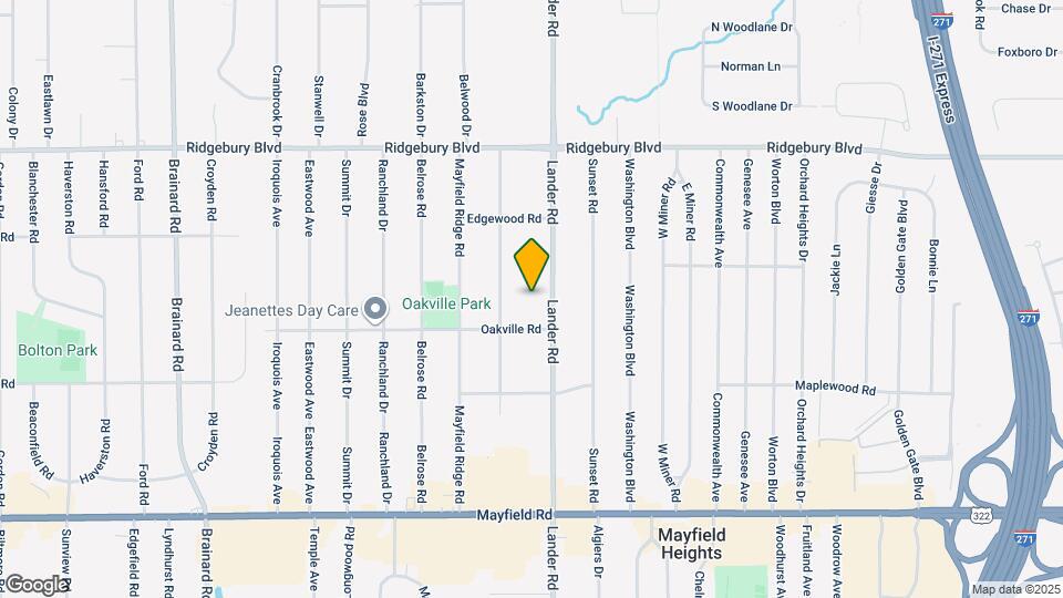 1256 Lander Rd Map and Location Details