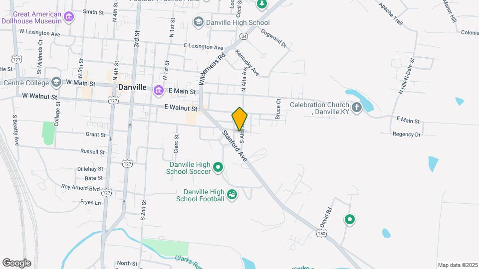 303 S Alta Ave Map and Location Details