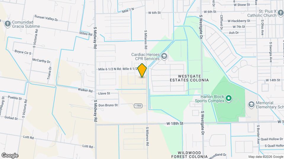 12 Vine Ave Mapa y Detalles de la Ubicación