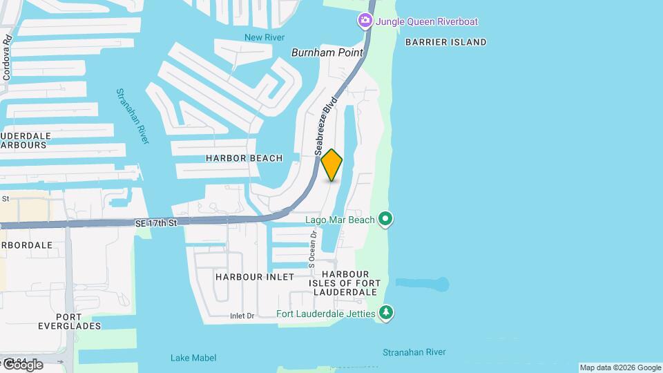 1586 S Ocean Dr Mapa y Detalles de la Ubicación