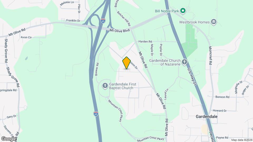 536 Garst Dr Map and Location Details