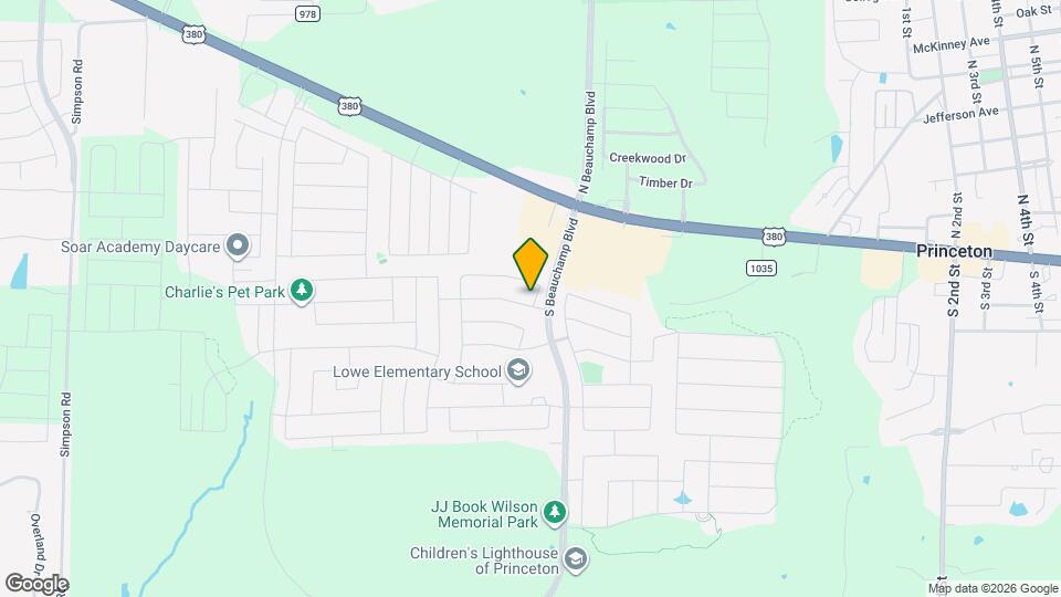 808 Blackhawk Dr Map and Location Details