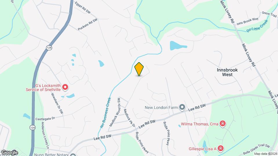 3955 Medlock Pk Dr Mapa y Detalles de la Ubicación