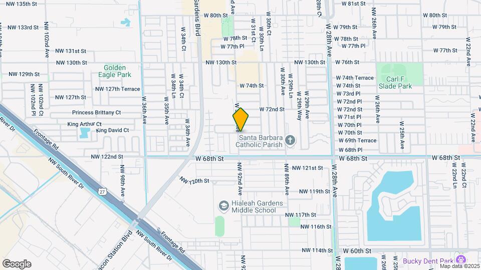 3192 W 70th St Map and Location Details