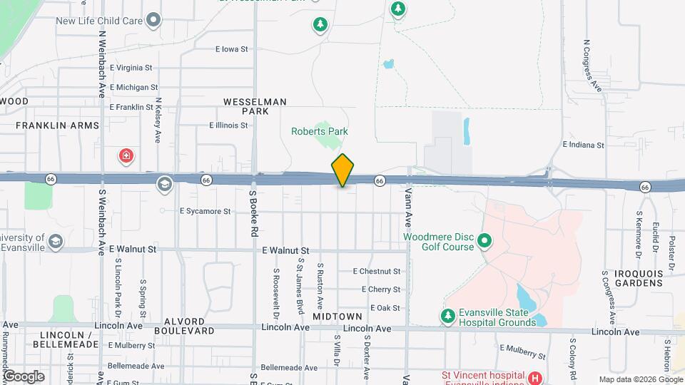 20 S Villa Dr Map and Location Details