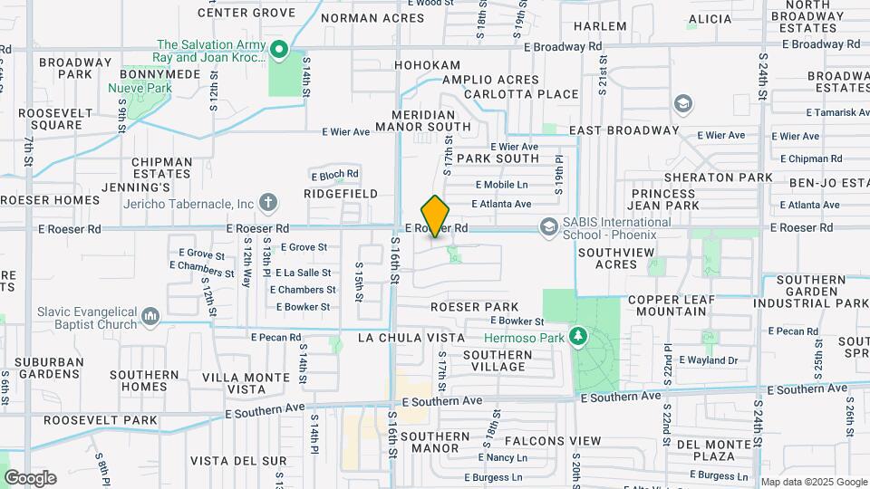 5217 S 17th St Map and Location Details