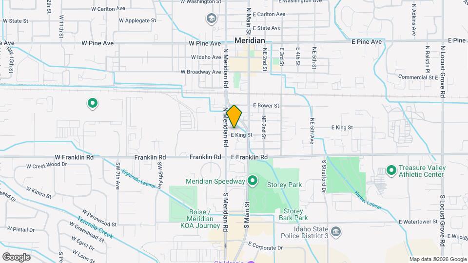 40 E King St Map and Location Details