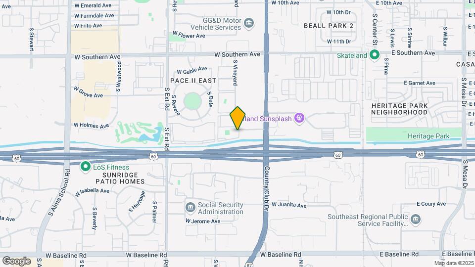 461 W Holmes Ave, Unit 347 Mapa y Detalles de la Ubicación