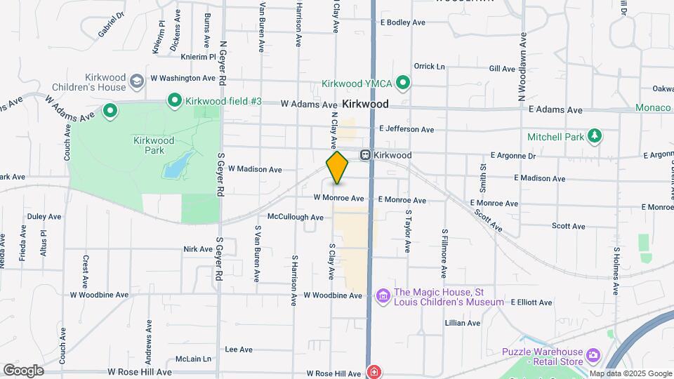 216 S Clay Ave, Unit 2S Map and Location Details