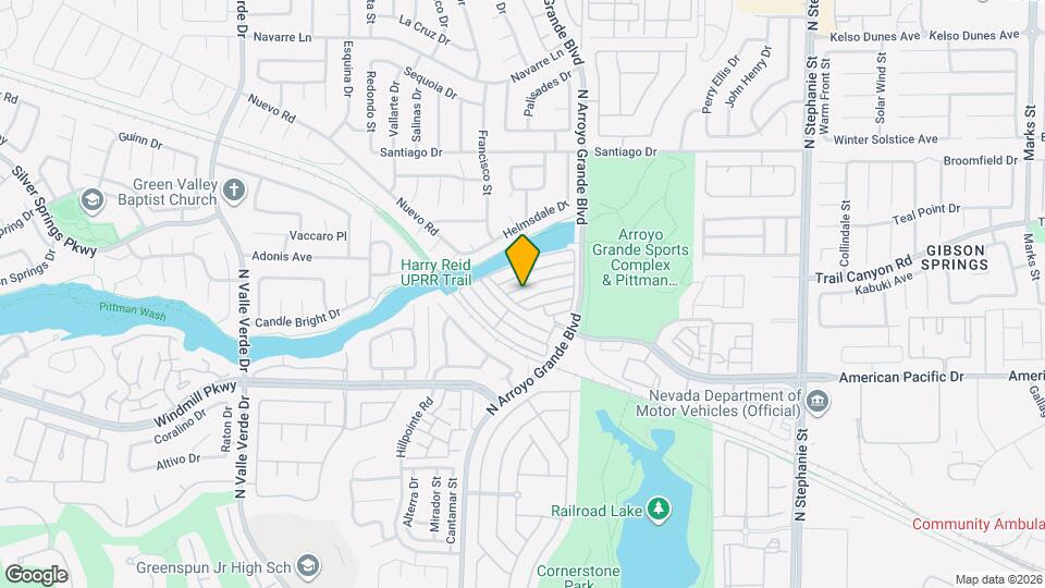 1626 Hennepin Dr Map and Location Details
