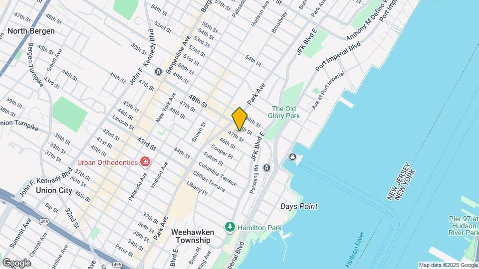 40 47th St Map and Location Details