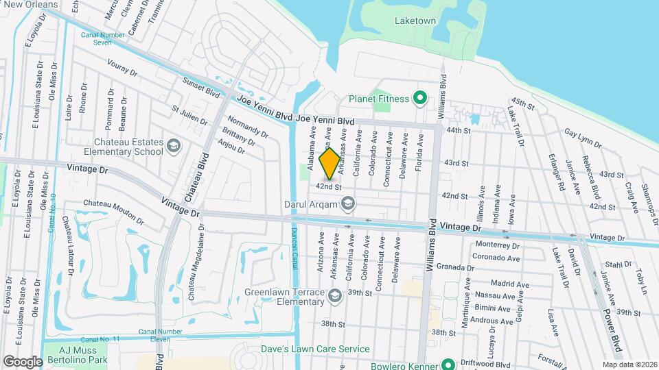 1624 42nd St Map and Location Details