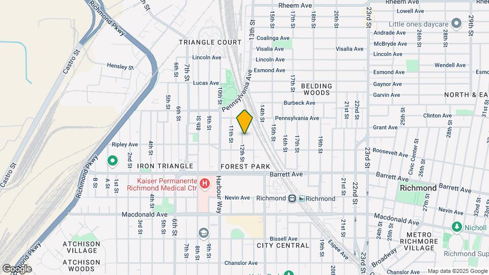 622 12th St Mapa y Detalles de la Ubicación