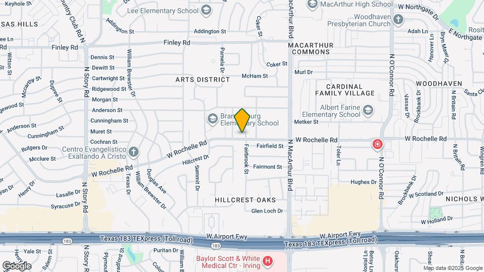 2801 Fairbrook St Map and Location Details
