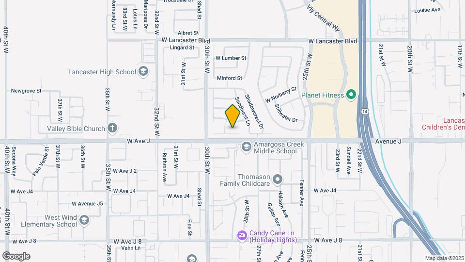 2765 W Pondera St Map and Location Details