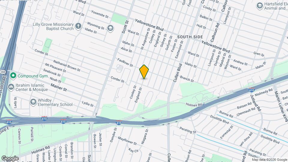 7129 England St Map and Location Details