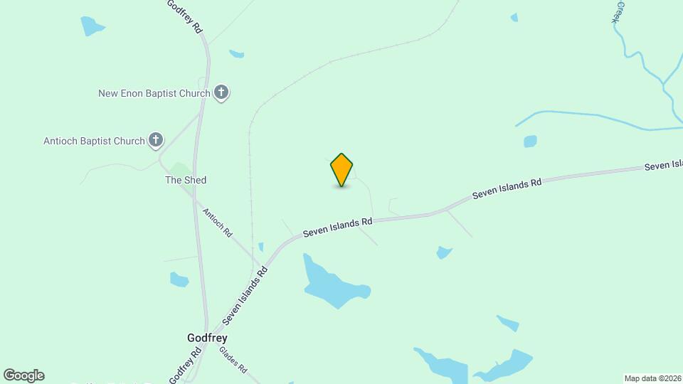 6727 Seven Islands Rd Map and Location Details