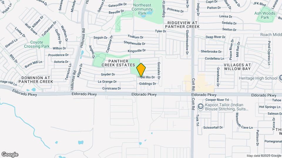 11853 Del Rio Dr Map and Location Details