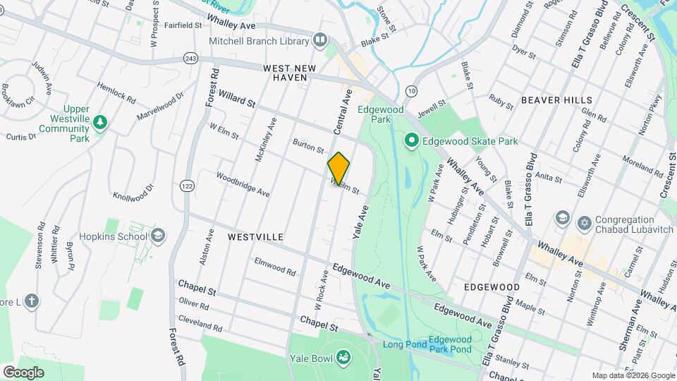 218 W Rock Ave Map and Location Details