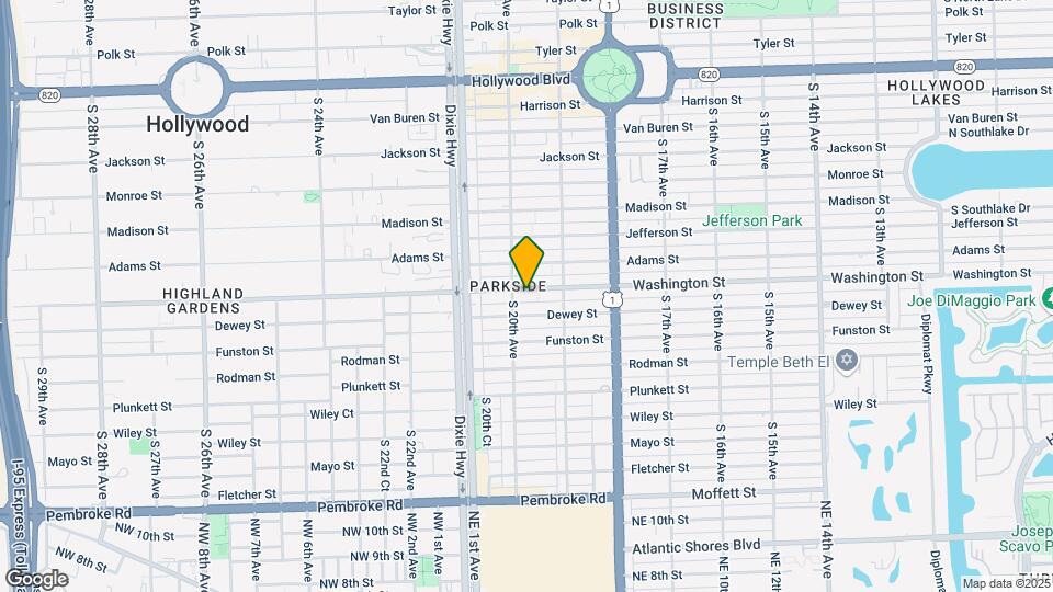 1944 Washington St Map and Location Details