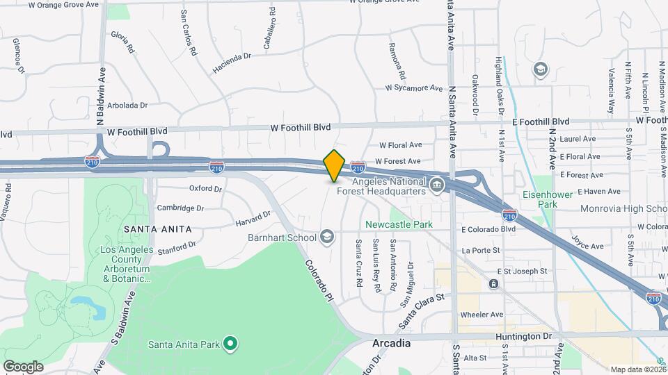 634 Santa Maria Rd Map and Location Details