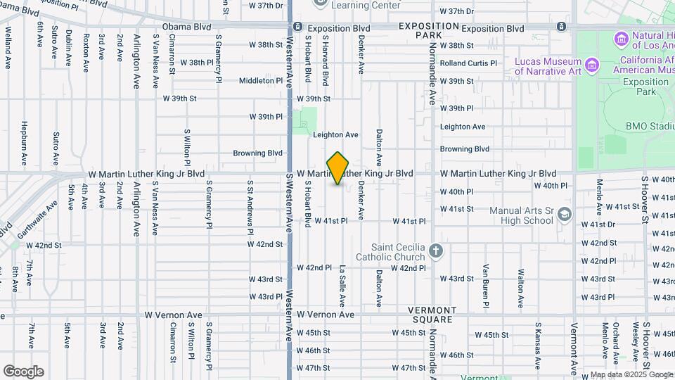 4025 La Salle Ave Mapa y Detalles de la Ubicación