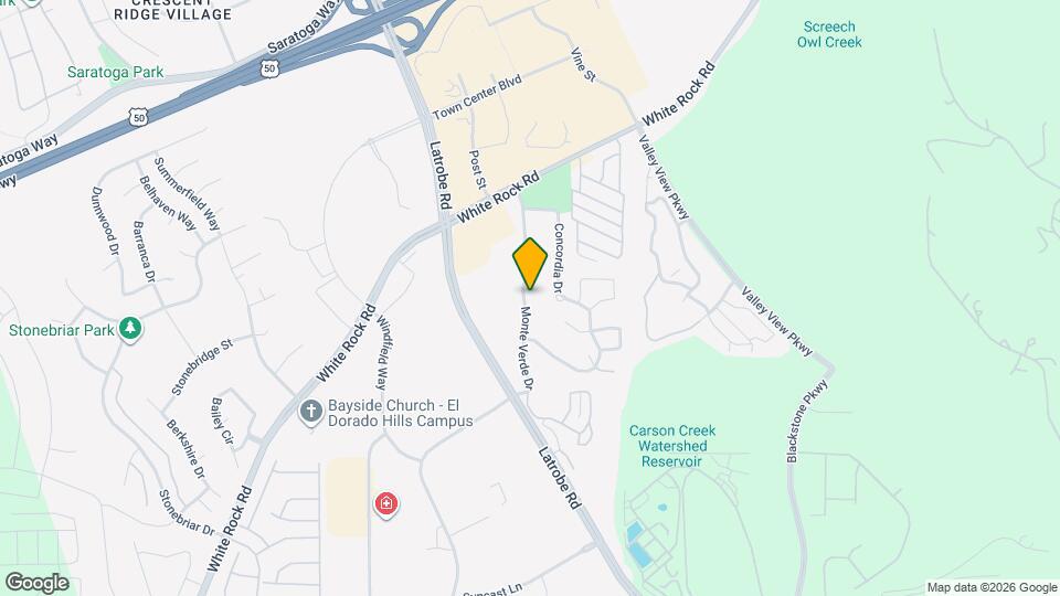 4093 Monte Verde Dr Map and Location Details