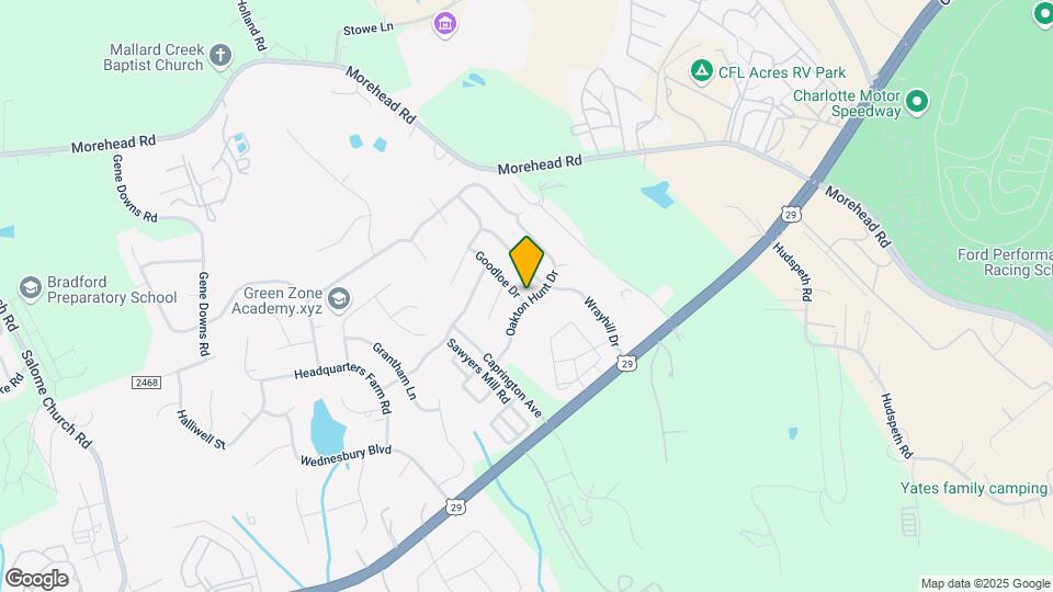 12529 Oakton Hunt Dr Map and Location Details
