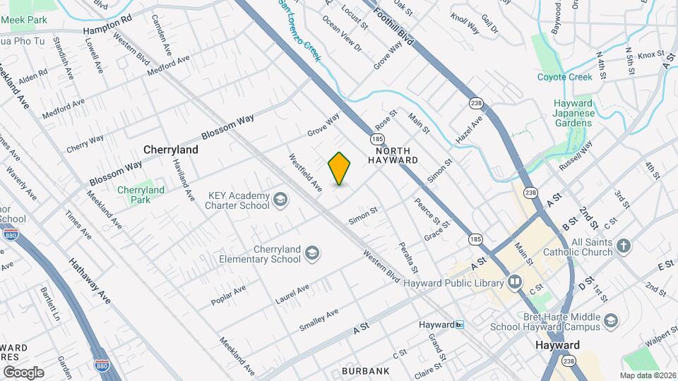 21925 Vallejo St Map and Location Details