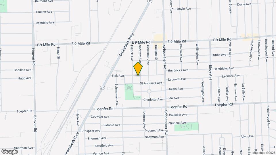 13140 Fisk Ave Map and Location Details