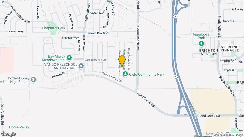 5413 Guenoc Valley Ln Map and Location Details
